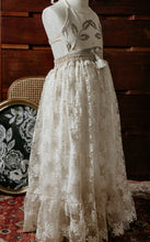 "Menya" creamy boho lace dress