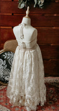 "Menya" creamy boho lace dress