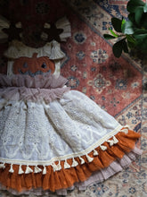 Cream and orange pumpkin dress ✨️RTS✨️