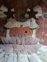 Cream and orange pumpkin dress ✨️RTS✨️