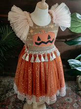 Flutter sleeve pumpkin dress ✨️RTS✨️
