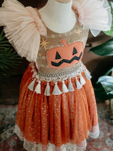 Flutter sleeve pumpkin dress ✨️RTS✨️