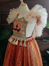 Flutter sleeve pumpkin dress ✨️RTS✨️