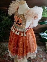Flutter sleeve pumpkin dress ✨️RTS✨️