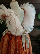 Flutter sleeve pumpkin dress ✨️RTS✨️