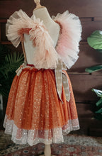 Flutter sleeve pumpkin dress ✨️RTS✨️