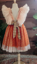 Flutter sleeve pumpkin dress ✨️RTS✨️