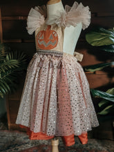 Daisy pumpkin dress with flutter sleeves ✨️RTS✨️