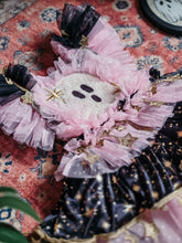 Pink & black sparkle ghostie romper ✨️ RTS✨️ 2-3Y