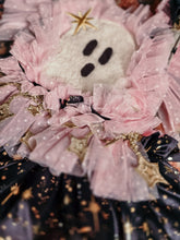 Pink & black sparkle ghostie romper ✨️ RTS✨️ 2-3Y
