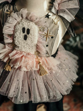 Pink and black ghostie dress ✨️RTS✨️ 4-5y