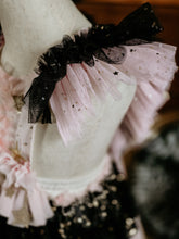 Light pink and black ghostie dress ✨️RTS✨️ 4-5y