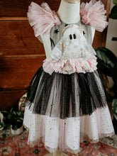 Pink & black ghostie dress ✨️RTS✨️ 5-6y