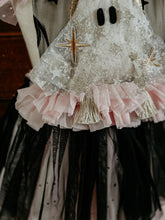 Pink & black ghostie dress ✨️RTS✨️ 5-6y