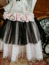 Pink & black ghostie dress ✨️RTS✨️ 5-6y