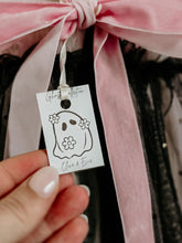 Pink & black ghostie dress ✨️RTS✨️ 5-6y