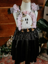 Pink & black whitch ghost dress ✨️RTS✨️ 5-6y