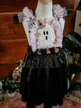 Pink & black whitch ghost dress ✨️RTS✨️ 5-6y