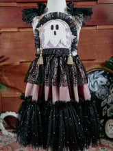 Black & blush ghostie dress ✨️RTS✨️ 5-6y