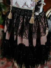 Black & blush ghostie dress ✨️RTS✨️ 5-6y