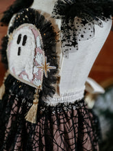 Black & blush ghostie dress ✨️RTS✨️ 5-6y