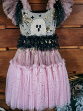 Pink & black ghostie dress ✨️RTS✨️ 10-12y
