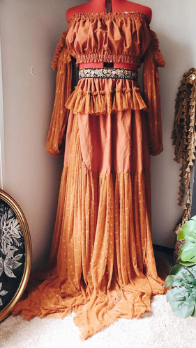 Rust 2 piece set L-2xl