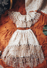 High-low boho daisy set