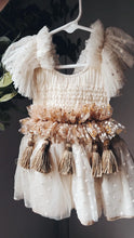 Cream boho daisy dress