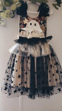 Vintage floral ghost dress