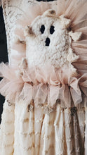 Cream & peach ghost dress