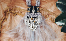 Skeleton sparkle romper
