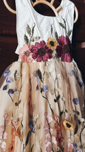 Floral embroidered dress