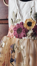 Floral embroidered dress