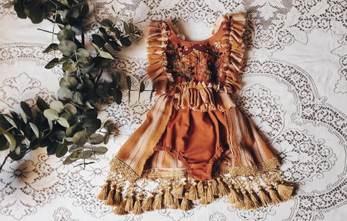 ✨️ surprise fall mushroom romper ✨️ 3 spots left