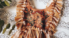 ✨️ handpainted & embroidered mushroom romper✨️