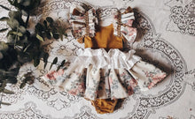 ✨️ mustard vintage floral romper ✨️