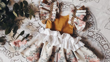 ✨️ mustard vintage floral romper ✨️