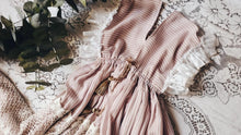 ✨️ Blush stripped boho dress ✨️