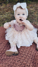 Valentines day beaded heart dress