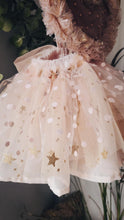 Valentines day beaded heart dress