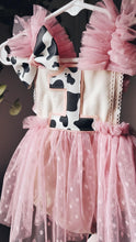 Cow print #1 romper
