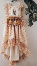 Daisy bunny high-low dress