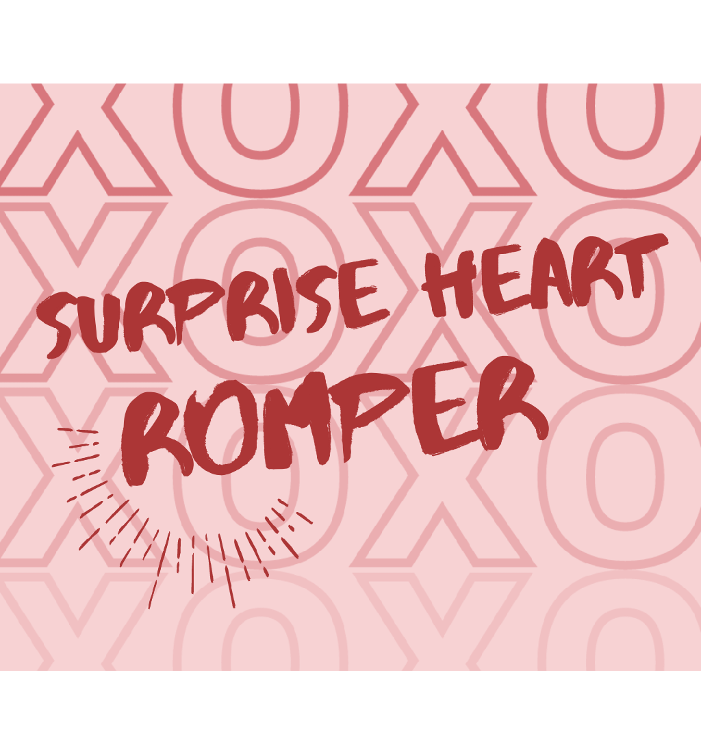 ❤️ Surprise heart romper ❤️
